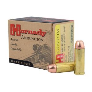 Hornady Ammo 480 Ruger 325 Gr XTP Mag