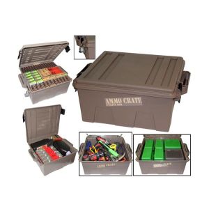 MTM Case-Gard Ammo Crate Utility Box - 1370 Dark Earth