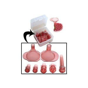 UNIVERSAL POWDER FUNNEL KIT 17 TO 500 S&W CLEAR RED