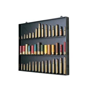 CARTRIDGE DISPLAY BOARD HOLDS 42 -.22CB UPTO 10GAUGE BLACK