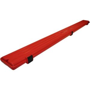 GUN CLEANING ROD CASE RED