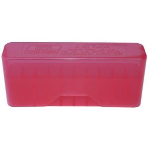 SLIP-TOP AMMO BOX 20 ROUND WSM 45-70 TO 30-30 CLEAR RED