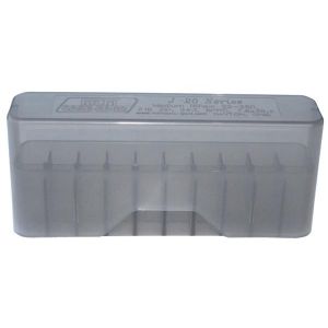 SLIP-TOP AMMO BOX 20 ROUND WSM 45-70 TO 30-30 CLEAR SMOKE