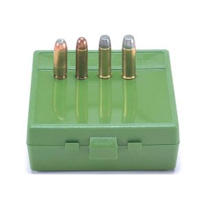 AMMO BOX 64 ROUND FLIP-TOP 50 AE