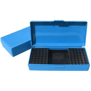 AMMO BOX 100 ROUND 22 LONG RIFLE RIMFIRE COMPETITION BLUE