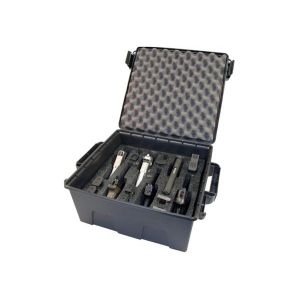 TACTICAL PISTOL HANDGUN CASE 6 GUN DARK EARTH