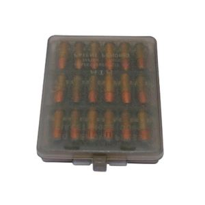 AMMO-WALLET 18 ROUND 38 SUPER COLT 380 ACP 9MM CLEAR SMOKE