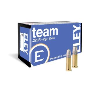 ELEY team 22 LR Ammunition 40 Gr Flat-Nose