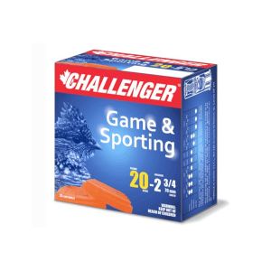 Challenger Shotshells 20 GA Game & Sporting 7/8 oz #4