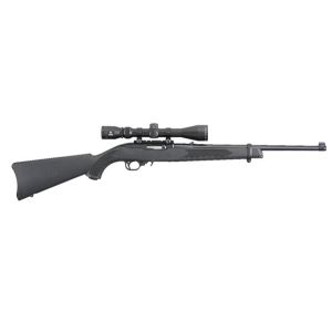 Ruger 10/22 Carbine Rifle 22LR Blk with Viridian Scope