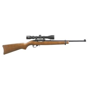 Ruger 10/22 Carbine 22 LR Hardwood with Viridian Scope