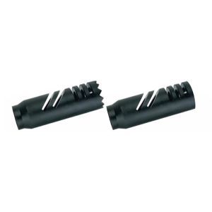 STEEL MUZZLE BREAK-MAT BLK FINISH-FOR ALL MULTICHOKE BBL