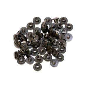 GROVTEC BULK 24 PACK - BLACK CHICAGO SCREWS