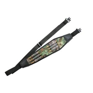 GROVTEC RIFLE CARTRIDGE SLING - WITH SWIVELS - CAMO