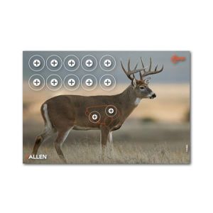 Allen EZ-Aim Paper Four Colour Target - Whitetail Deer