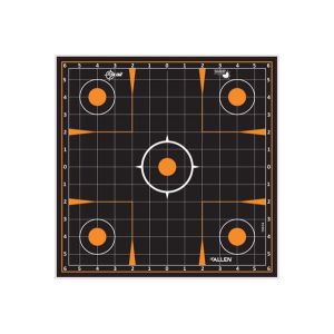 Allen EZ-Aim Adhesive Splash Sight-In Grid Target 12