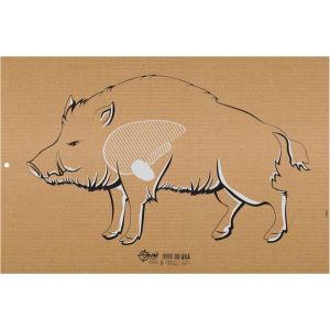 ALLEN EZ AIM WILD BOAR CORRUGATED SILHOUETTE TARGET 23