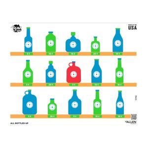 ALLEN EZ AIM FUN ALL BOTTLED UP PAPER TARGET 24