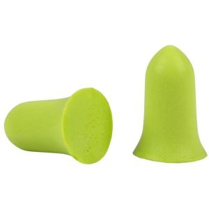 ALLEN ULTRX TAPERED FOAM EAR PLUGS LIME 6 PAIR BLISTER PACK