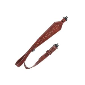 Allen Wrangler Leather Sling - Western Scallop