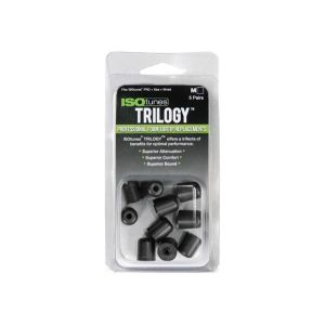 ISOtunes TRILOGY Replacement Foam Ear Tips (5 pairs/pack) Medium