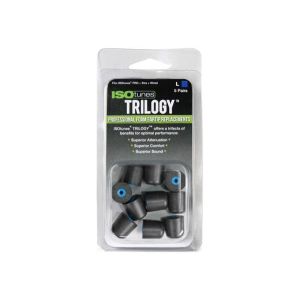 ISOtunes TRILOGY Replacement Foam Ear Tips (5 pairs/pack) Large