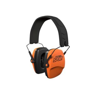 ISOtunes DEFY Slim Passive Tactical Earmuffs Orange