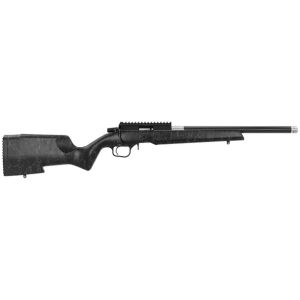 Christensen Arms Ranger Rifle, Black with Gray Webbing - 22 LR, 18