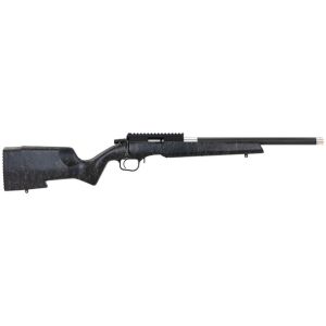 Christensen Arms Ranger Rifle, Black with Gray Webbing - 17 HMR, 18