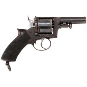 Antique C. Ingram Constabulary Revolver: 450/455, 3.5