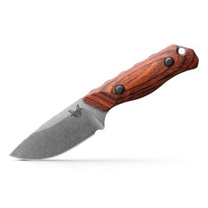 Benchmade 15017 Hidden Canyon Hunter Knife, Stabilized Wood