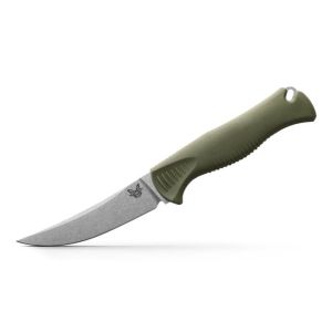 Benchmade 15505 Meatcrafter Knife, Dark Olive Santoprene