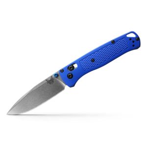 Benchmade 535 Bugout Knife, Blue Grivory