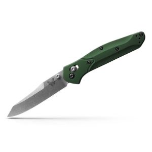 Benchmade 940 Osborne Knife, Green Aluminum