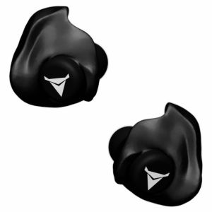 Decibullz Custom Molded Earplugs, 31dB NRR - Black