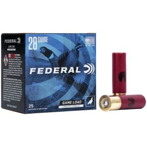 Federal Game Load Upland Heavy Field Ammunition: 28 Gauge, 2-3/4