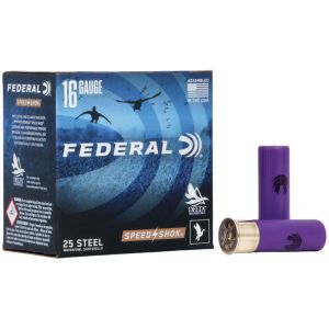 Federal Speed-Shok Ammunition: 16 Gauge, 2-3/4