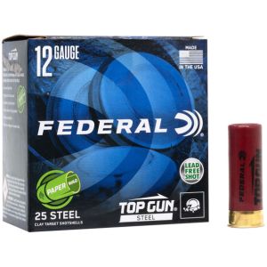 Federal Upland Steel Paper Wad Ammunition: 12 Gauge, 2-3/4