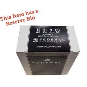 Federal 12 Gauge Buckshot 2-3/4