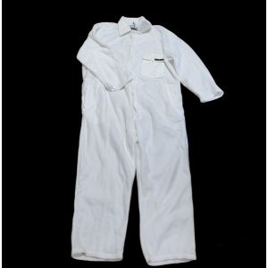 Golden Retriever White Fleece Overall, X-Large, Lot #60258