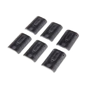 Geissele Rail Panels - Black, 6 Pack