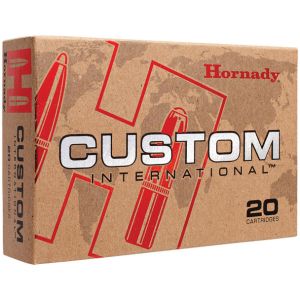 Hornady Custom International Ammunition - 308 Win, 180 gr, SP InterLock, 792 mps, Model 80993