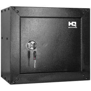 HQ Outfitters Ammo & Pistol Cabinet - Key Lock, Steel, 15