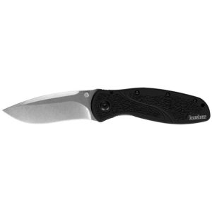 Kershaw Blur - S30V, Black, Stonewash Knife, Model 1670S30V