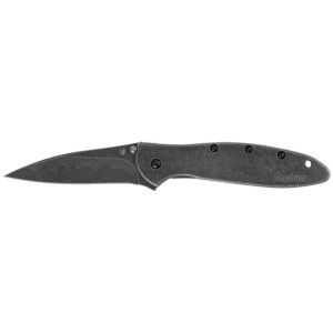 Kershaw Leek - Composite BlackWash Blade Knife, Model 1660CBBW