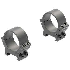 Leupold PRW2 Rings: 30mm, Low, Matte Black