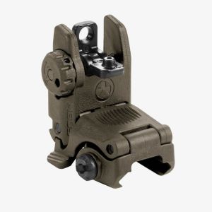 Magpul MBUS Sight - Rear, Olive Drab Green