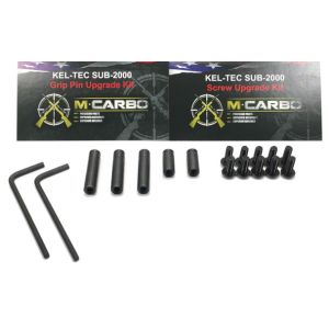 MCARBO KelTec SUB2000 Carbon Steel Grip Pins & Screws Upgrade Bundle