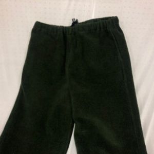 Fleece Green Pants Size Large