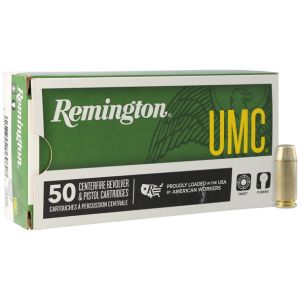 Remington UMC Handgun Ammunition - 40 S&W, 180 gr, FMJ, 990 fps, Model 23742